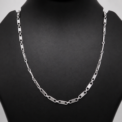 Silver Mariner Link Chain for Men