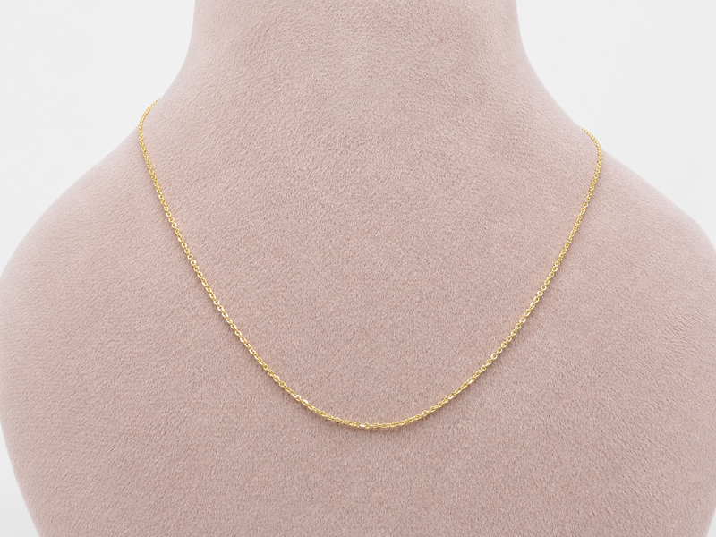 Golden Fine Cable Chain